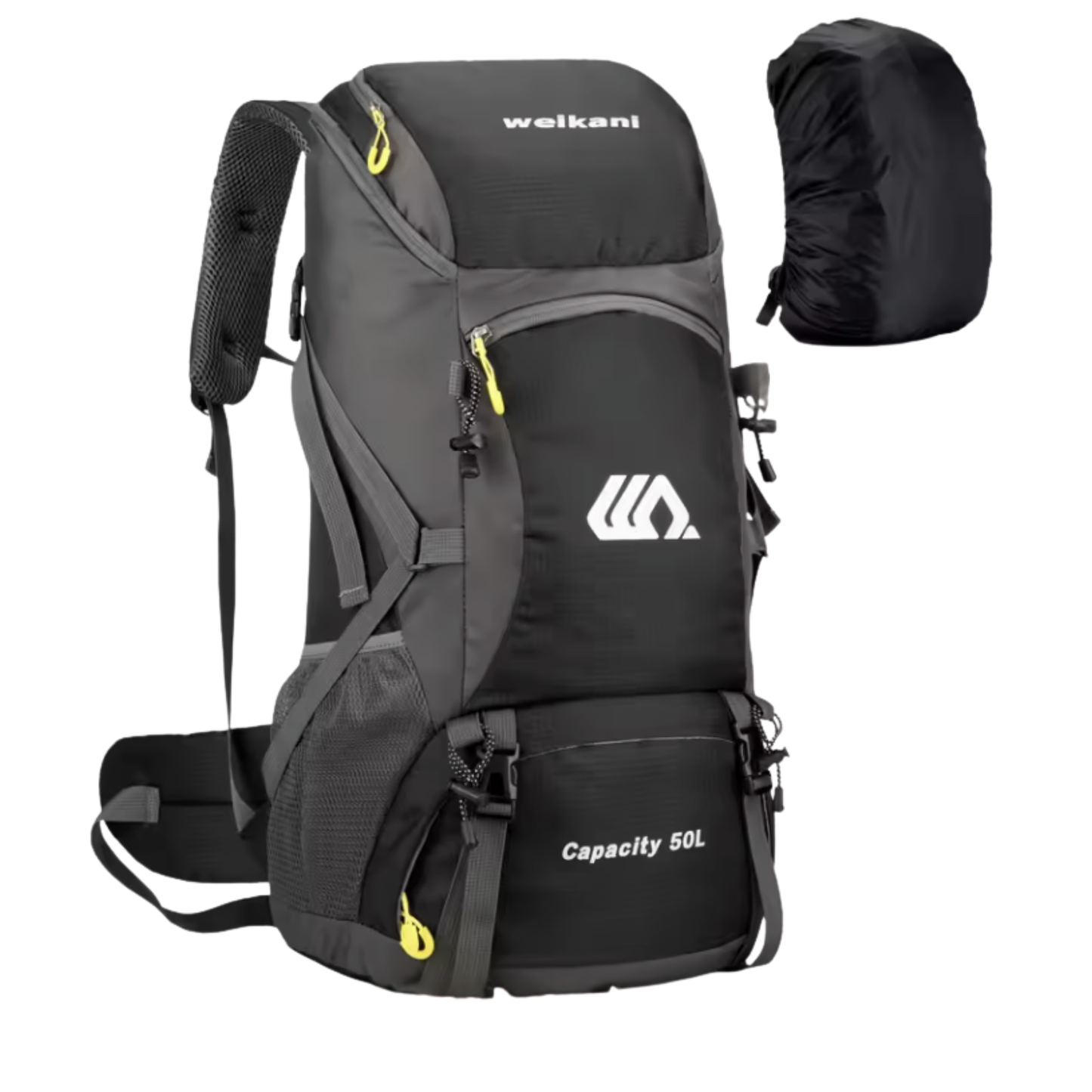 50L Waterproof Hiking & Travel Backpack