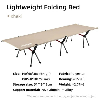 Foldable Camping Bed