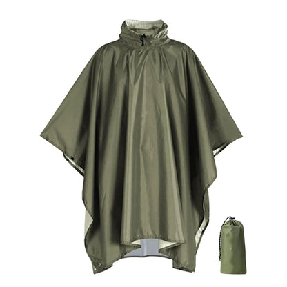 Heavy Duty Waterproof Rain Poncho
