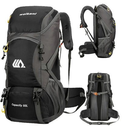 50L Waterproof Hiking & Travel Backpack
