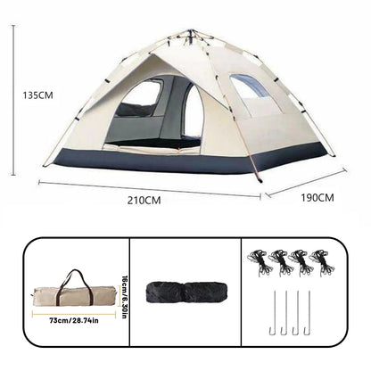 4 Person Automatic Opening Tent
