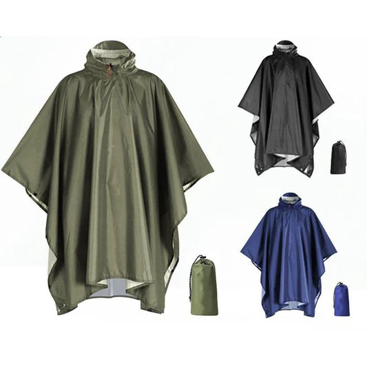 Heavy Duty Waterproof Rain Poncho